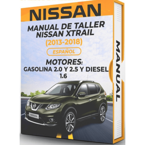 Manuale di officina Nissan Xtrail (2013-2018) (Spag)
