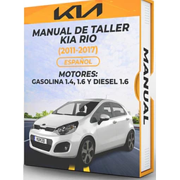 Manuale di officina Kia Rio (2011-2017) (Spag)