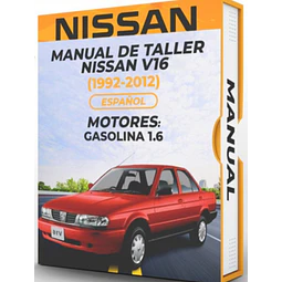 Manuale di officina Nissan V16 (1992-2012) (Spag)