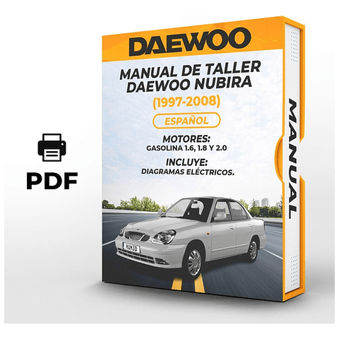 Manuale di officina Daewoo Nubira (1997-2008) (Spag)
