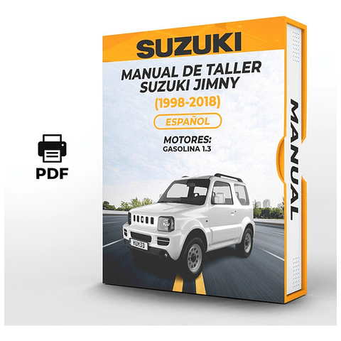 Manuale di officina Suzuki Jimny (1998-2018) (Spag)