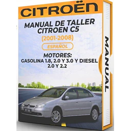 Manuale di officina Citroen C5 (2001-2008) (Spag)