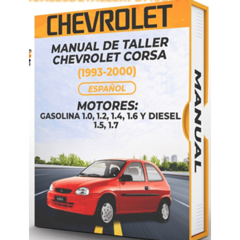 Manuale di officina Chevrolet Corsa (1993-2000) (Spag)