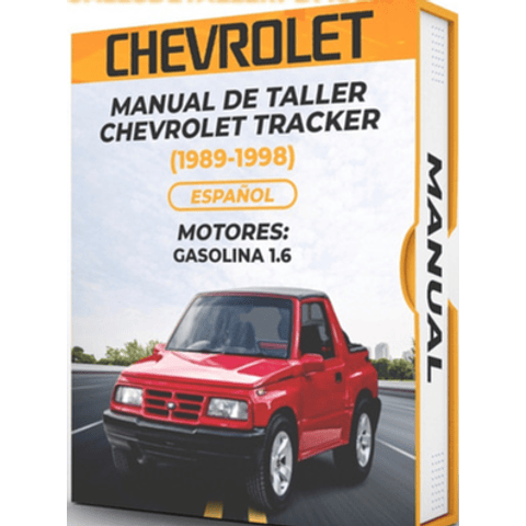 Manuale di officina Chevrolet Tracker (1989-1998) (Spag)