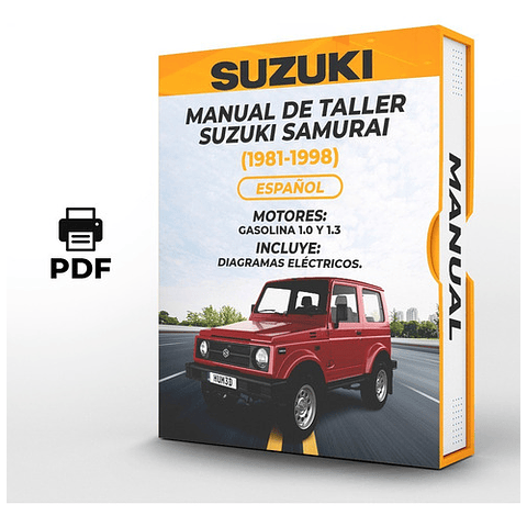 Manuale di officina Suzuki Samurai (1981-1998) (Spag)