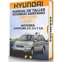 Manuale di officina Hyundai Santamo (1997-2003) (Spag)