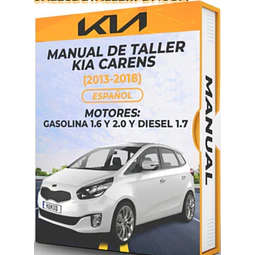Manuale di officina Kia Carens (2013-2018) (Spag)