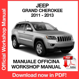 Manuale Officina Jeep Grand Cherokee (2011-2012-2013) (EN)