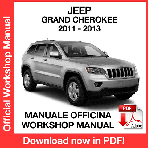 Manuale Officina Jeep Grand Cherokee (2011-2012-2013) (EN)
