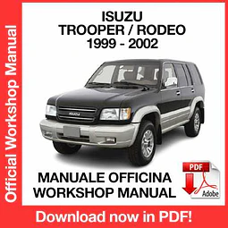 Manuale Officina Isuzu Trooper / Rodeo (1999-2000-2001-2002) (EN)