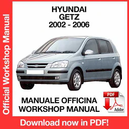 Manuale Officina Hyundai Getz (2002-2003-2004-2005-2006) (EN)