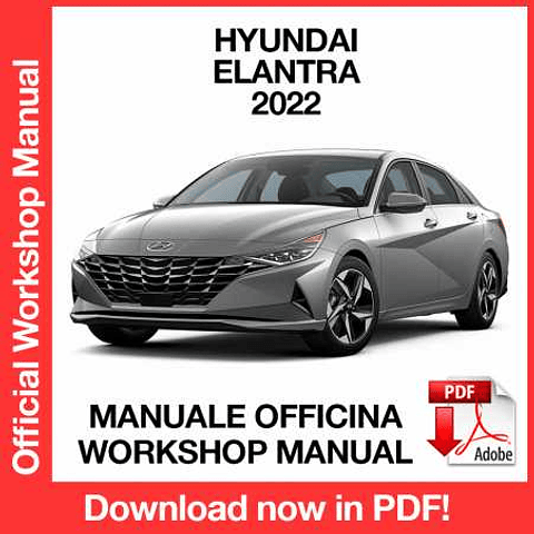 Manuale Officina Hyundai Elantra (2022) (EN)