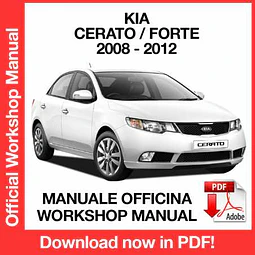 Manuale Officina Kia Cerato Forte (2008-2009-2010-2011-2012) (EN)
