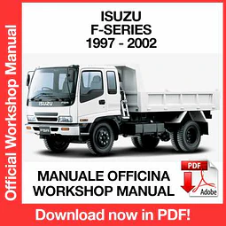 Manuale Officina Isuzu F-Series (1997-1998-1999-2000-2001-2002) (EN)