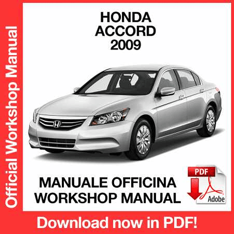 Manuale Officina Honda Accord (2009) (EN)