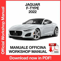 Manuale Officina Jaguar F-Type X152 (2022) (EN)