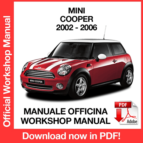 Manuale Officina Mini Cooper (2002-2003-2004-2005-2006) (EN)