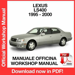 Manuale Officina Lexus LS400 (1995-1996-1997-1998-1999-2000) (EN)