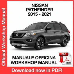 Manuale Officina Nissan Pathfinder (2015-2016-2017-2018-2019-2020-2021) (EN)