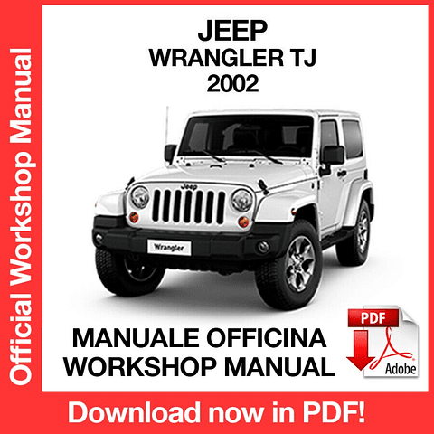 Manuale Officina Jeep Wrangler TJ (2002) (EN)