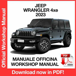 Manuale Officina Jeep Wrangler JL 4xe Phev (2023) (EN)