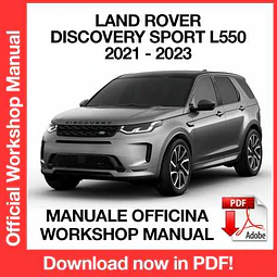Manuale Officina Land Rover Discovery Sport L550 (2021-2022-2023) (EN)