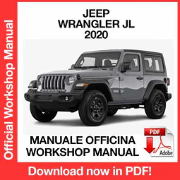 Manuale Officina Jeep Wrangler JL (2020) (EN)