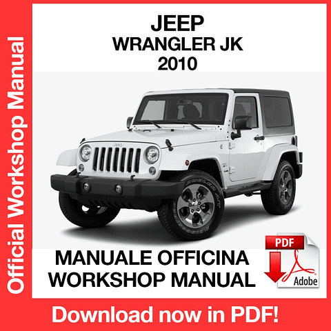 Manuale Officina Jeep Wrangler JK (2010) (EN)