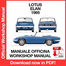 Manuale Officina Lotus Elan (1966) (EN)