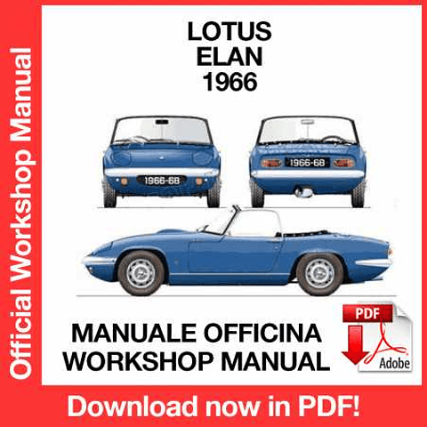 Manuale Officina Lotus Elan (1966) (EN)