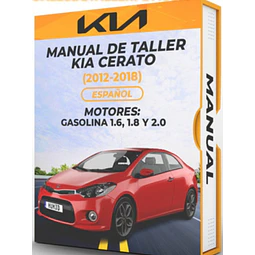 Manuale di officina Kia Cerato (2012, 2013, 2014, 2015, 2016, 2017, 2018) 