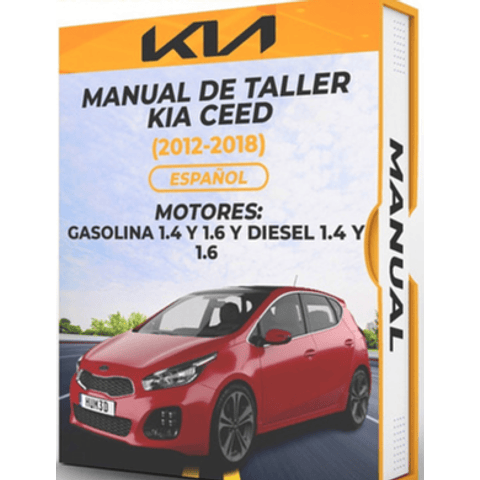 Manuale di officina Kia Ceed (2012, 2013, 2014, 2015, 2016, 2017, 2018) 