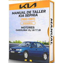 Manuale di officina Kia Sephia (1992, 1993, 1994, 1995, 1996, 1997) ***
