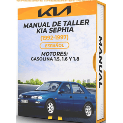 Manuale di officina Kia Sephia (1992, 1993, 1994, 1995, 1996, 1997) ***