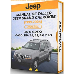 Manuale di officina Jeep Grand Cherokee (1999, 2000, 2001, 2002, 2003, 2004)  2.7, 3.1, 4.0 e 4.7