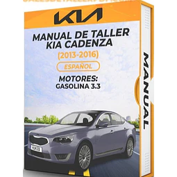 Manuale di officina Kia Cadenza (2013, 2014, 2015, 2016)