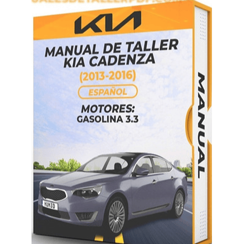 Manuale di officina Kia Cadenza (2013, 2014, 2015, 2016)