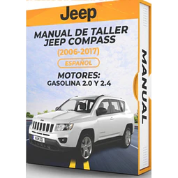 Manuale d'officina Jeep Compass (2007, 2008, 2009, 2010, 2011, 2012, 2013, 2014, 2015, 2016) PDF