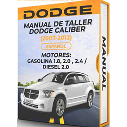Manuale di officina Dodge Caliber (2007, 2008, 2009, 2010, 2011, 2012)  1.8, 2.0, 2.4 PDF