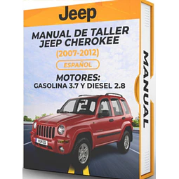 Manuale di officina Jeep Cherokee (2007, 2008, 2009, 2010, 2011, 2012) 