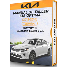 Manuale di officina Kia Optima (2015, 2016, 2017, 2018)