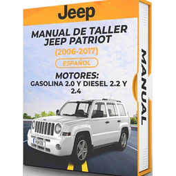 Manuale d'officina Jeep Patriot (2006, 2007, 2008, 2009, 2010, 2011, 2012, 2013, 2014, 2015, 2016, 2017)