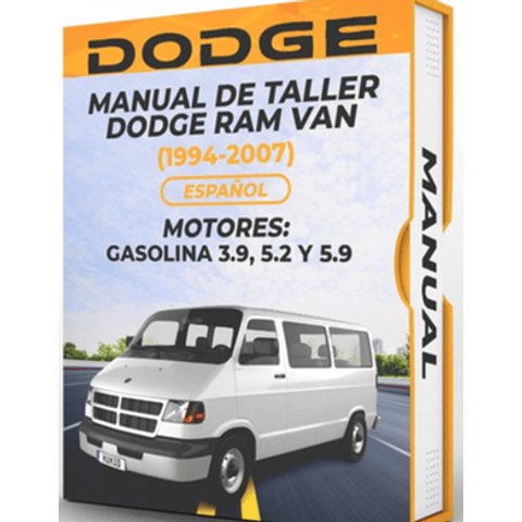 Manuale di officina Dodge Ram Van (1994, 1995, 1996, 1997, 1998, 1999, 2000, 2001, 2002, 2003, 2004, 2005, 2006, 2007) 