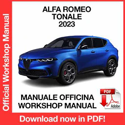 Manuale Officina Alfa Romeo Tonale (2023) (EN)