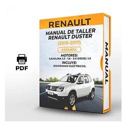 Manuale di officina Renault Duster (2010-2017) PDF