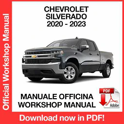 Manuale Officina Chevrolet Silverado (2020-2021-2022-2023) (EN)
