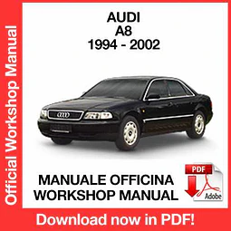 Manuale Officina Audi A8 (1994-1995-1996-1997-1998-1999-2000-2001-2002) (EN)