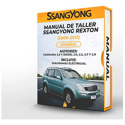 Manuale di officina Ssangyong Rexton (2006-2012) PDF