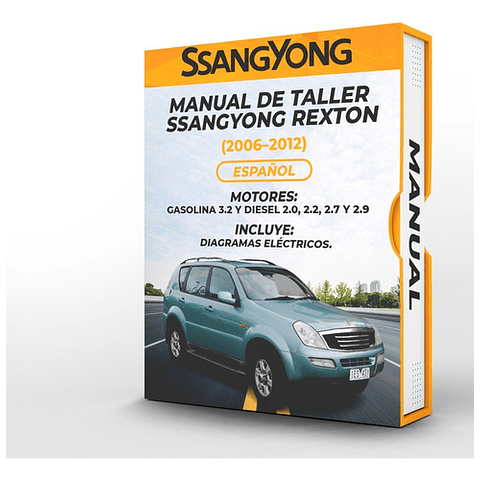 Manuale di officina Ssangyong Rexton (2006-2012) PDF