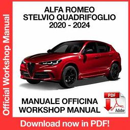 Manuale Officina Alfa Romeo STELVIO QV Quadrifoglio (2020-2024) (EN)